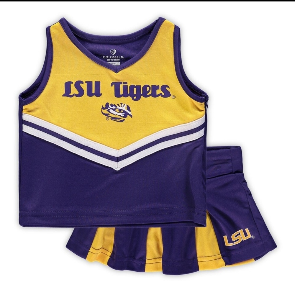 LSU Cheerleader outfit